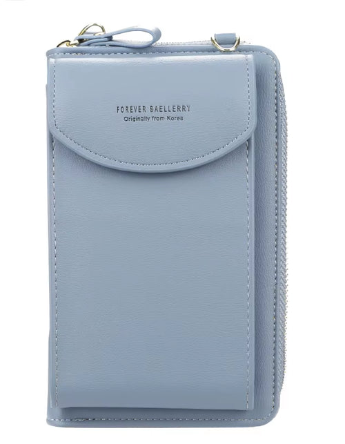 Load image into Gallery viewer, Elegance On-The-Go – Luxe PU Leather Crossbody Shoulder Bag with Phone &amp; Card Organizer
