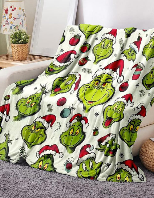 Load image into Gallery viewer, Cartoon Pattern Blanket, 1 Count Soft Comfortable Throw Blanket, Warm Napping Blanket for Home Office Travel Outdoor Camping
