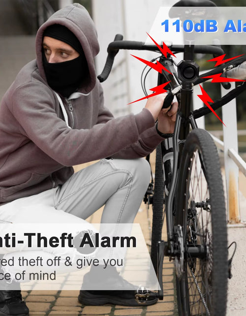 Load image into Gallery viewer, Ultimate Bike Guard™ – Wireless Vibration Alarm with Remote &amp; USB Charging
