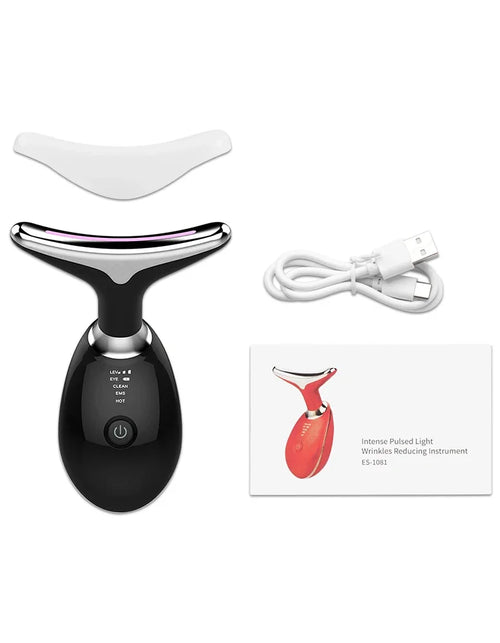 Load image into Gallery viewer, 7-in-1 LED Face &amp; Neck Lifter – Sculpt, Tighten &amp; Glow

