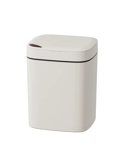 Load image into Gallery viewer, Smart Bathroom Trash Can- White Non-Contact Sensor &amp; Automatic Bagging for Smart Homes 16L
