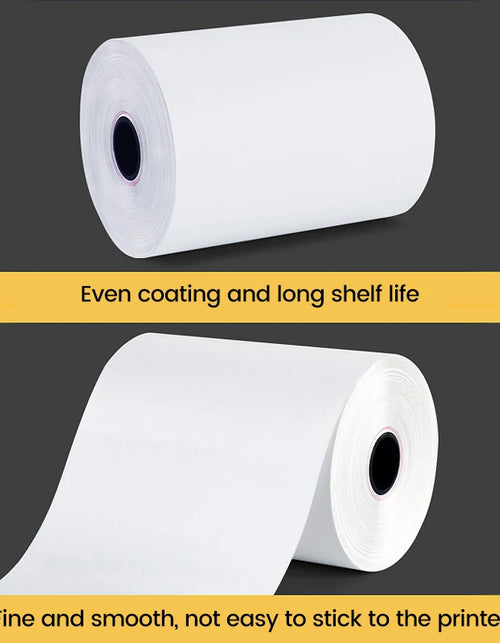 Load image into Gallery viewer, Olaf 57MM Rolls Mini Printer Thermal Paper Label Sticker Self-Adhesive Printing Paper for Mini Printer Kids Instant Print Camera
