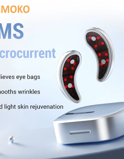 Load image into Gallery viewer, GlowEyes™ Led Red Light Eye Care Therapy EMS Pulse Micro-Current Device Eye Massager to Relieve Fatigue for Treatment under Eye Wrinkle
