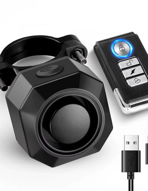 Load image into Gallery viewer, Ultimate Bike Guard™ – Wireless Vibration Alarm with Remote &amp; USB Charging
