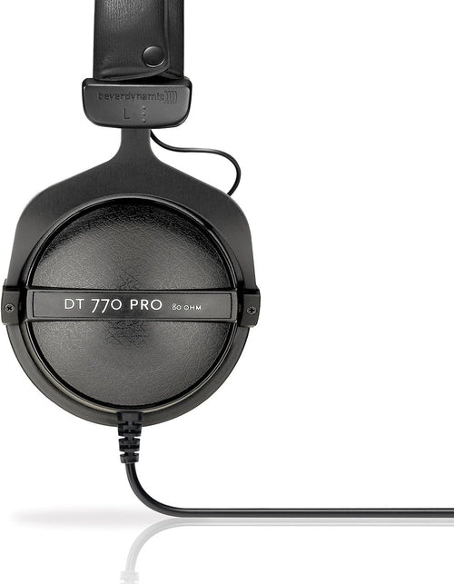 Load image into Gallery viewer, DT 770 PRO 80 Ohm Over-Ear Studio Headphones in Gray. Enclosed Design, Wired for Professional Recording and Monitoring
