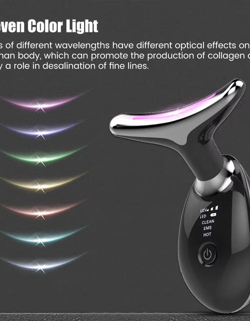 Load image into Gallery viewer, 7-in-1 LED Face &amp; Neck Lifter – Sculpt, Tighten &amp; Glow
