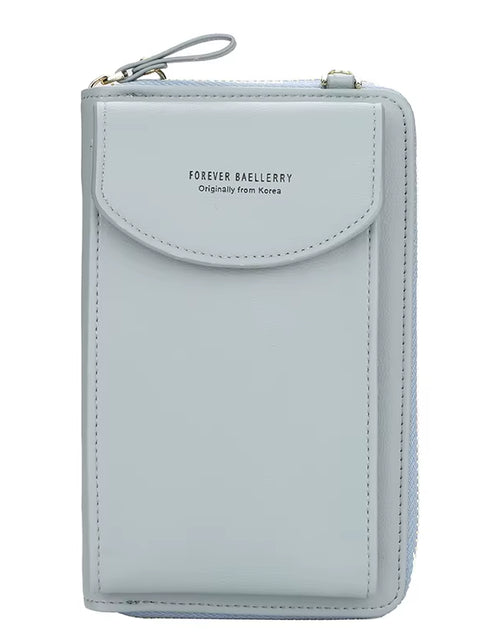Load image into Gallery viewer, Elegance On-The-Go – Luxe PU Leather Crossbody Shoulder Bag with Phone &amp; Card Organizer
