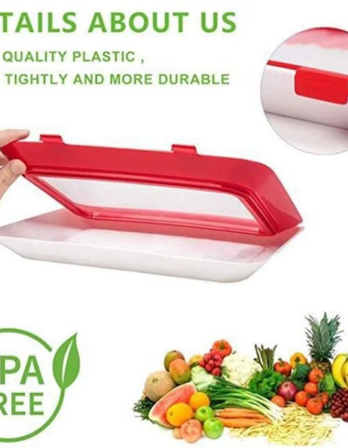 Load image into Gallery viewer, FreshPrep Reusable Meal Prep Tray – Stackable BPA-Free Food Storage Containers for Easy Preservation
