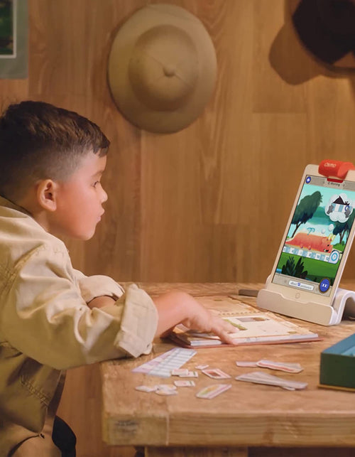 Load image into Gallery viewer, -Math Wizard and the Secrets of the Dragons for Ipad &amp; Fire Tablet-Ages 6-8/Grades 1-2-Measurement &amp; Estimating-Curriculum-Inspired-Stem Toy Gifts for Kids,Boy&amp;Girl-Ages 6 7 8( Base Required)
